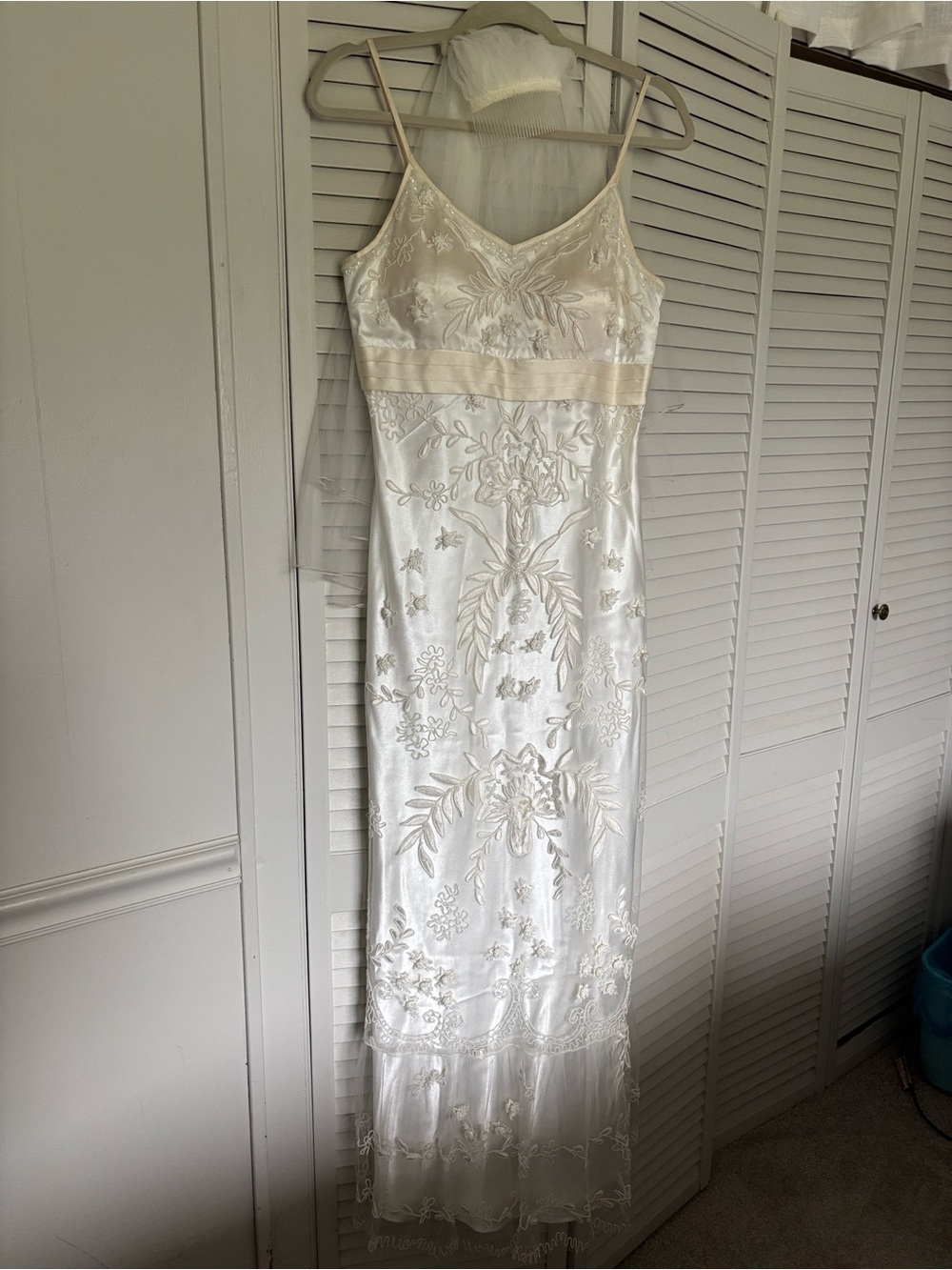 Vintage Lillie Rubin ivory wedding dress